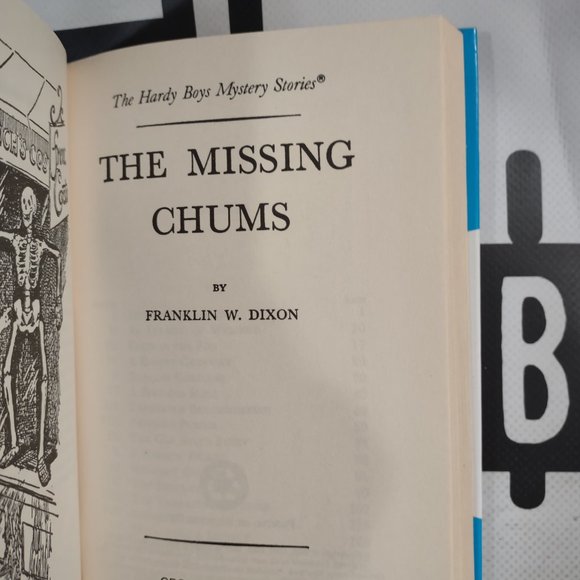 The Hardy Boys #4: The Missing Chums by Franklin W. Dixon 2007 Hardcover - Picture 4 of 5